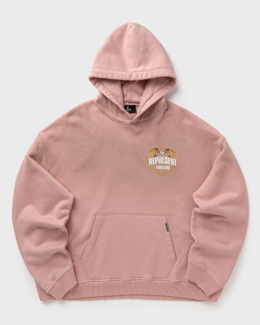 Mikina Represent Clo Angel Border Hoodie Ružová | MLM100368-24, 0