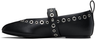 Tenisky a topánky rag & bone Spire Mary Jane Ballerina Flats Čierna | WFF24HF1008LE08, 2