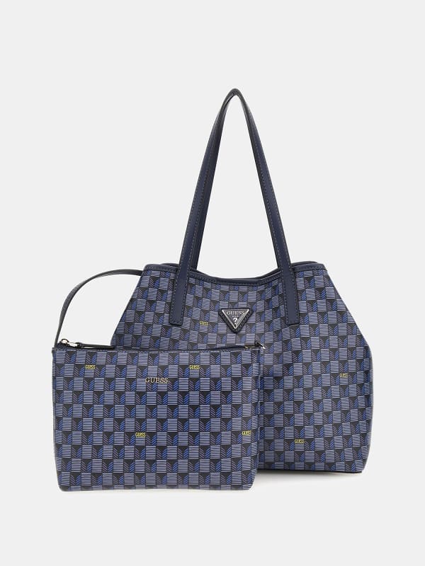 Vikky Geometric-Print Bag