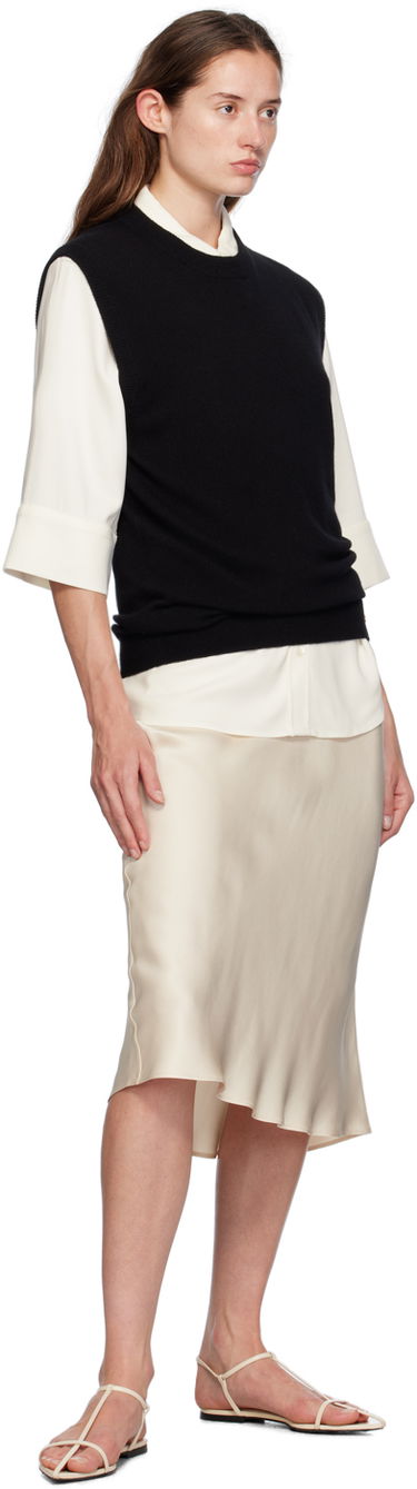 Košeľa Anine Bing Silk Blouse Biela | A-07-5841-IVY26, 3