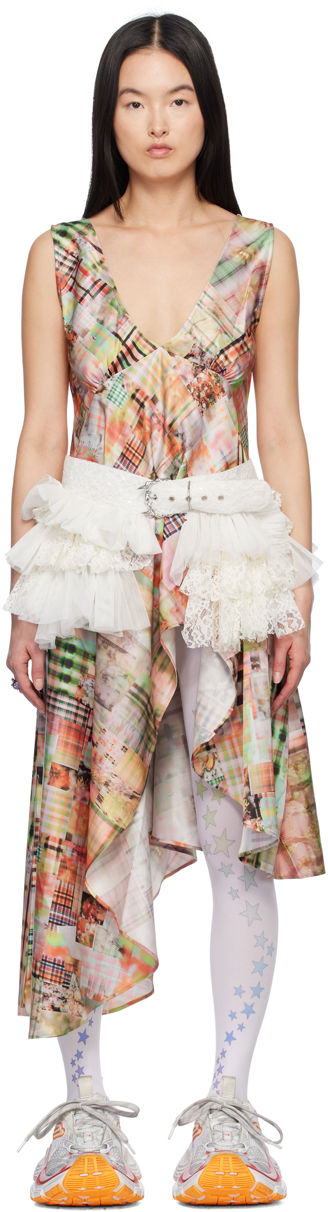 Šaty Collina Strada Collina Strada Tulip Midi Dress Rôznofarebný | XX4031, 0