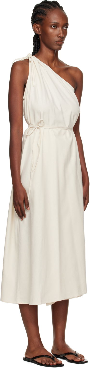Šaty Baserange Baserange View One-Shoulder Midi Dress Biela | DRVI-WS-AU25, 1