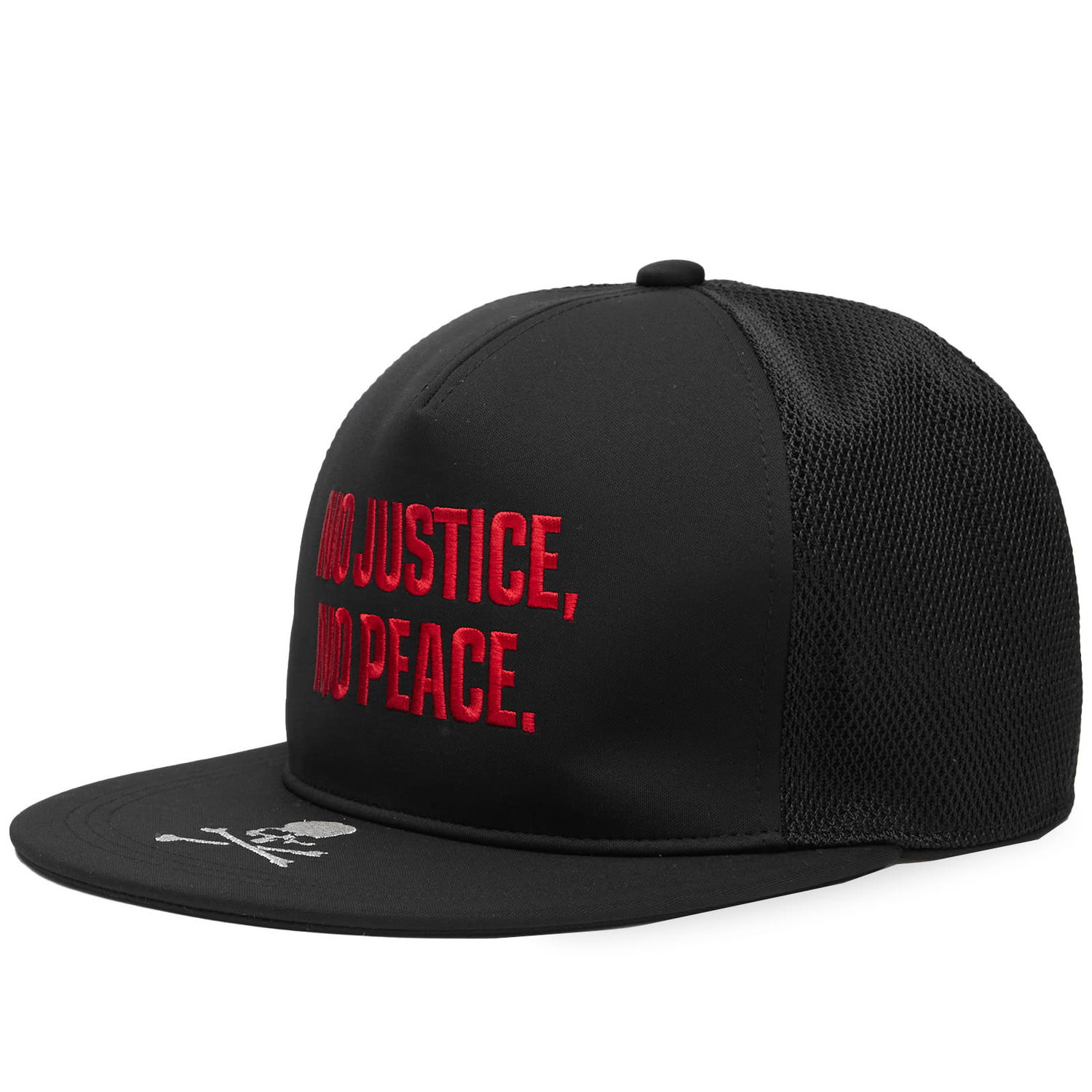 Šiltovka Mastermind WORLD Justice Skull Cap Čierna | MW23S10-CA002-605-BLK, 0