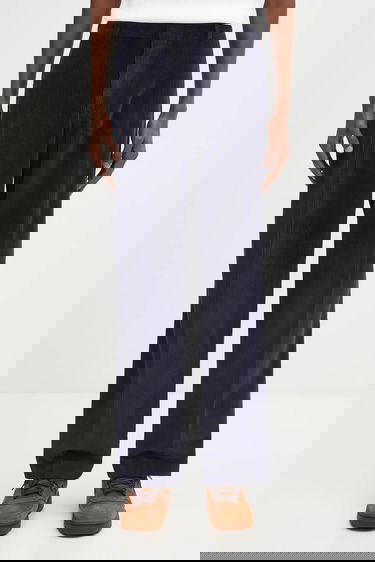 Nohavice Paul Smith Paul Smith Wide-Leg Corduroy Trousers Navy | M1R.410Z.T02792, 0