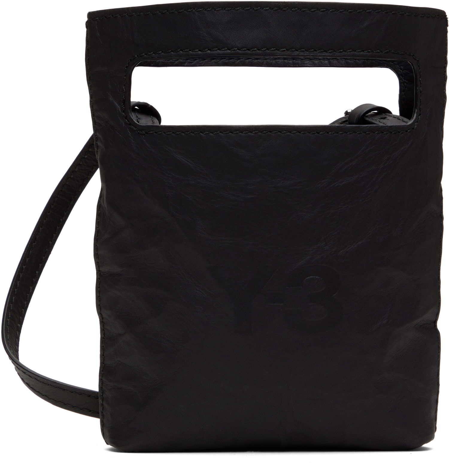 Taška cez rameno Y-3 Y-3 Mini Tote Crossbody Bag Čierna | JX2462, 0