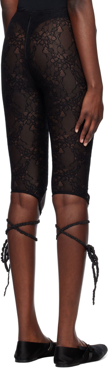 Legíny Ambush AMBUSH Lace Ribbon Leggings Čierna | 12115423, 2