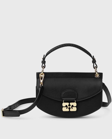 Kabelka GANNI Mini Top Handle Bag Čierna | A6349-099, 0