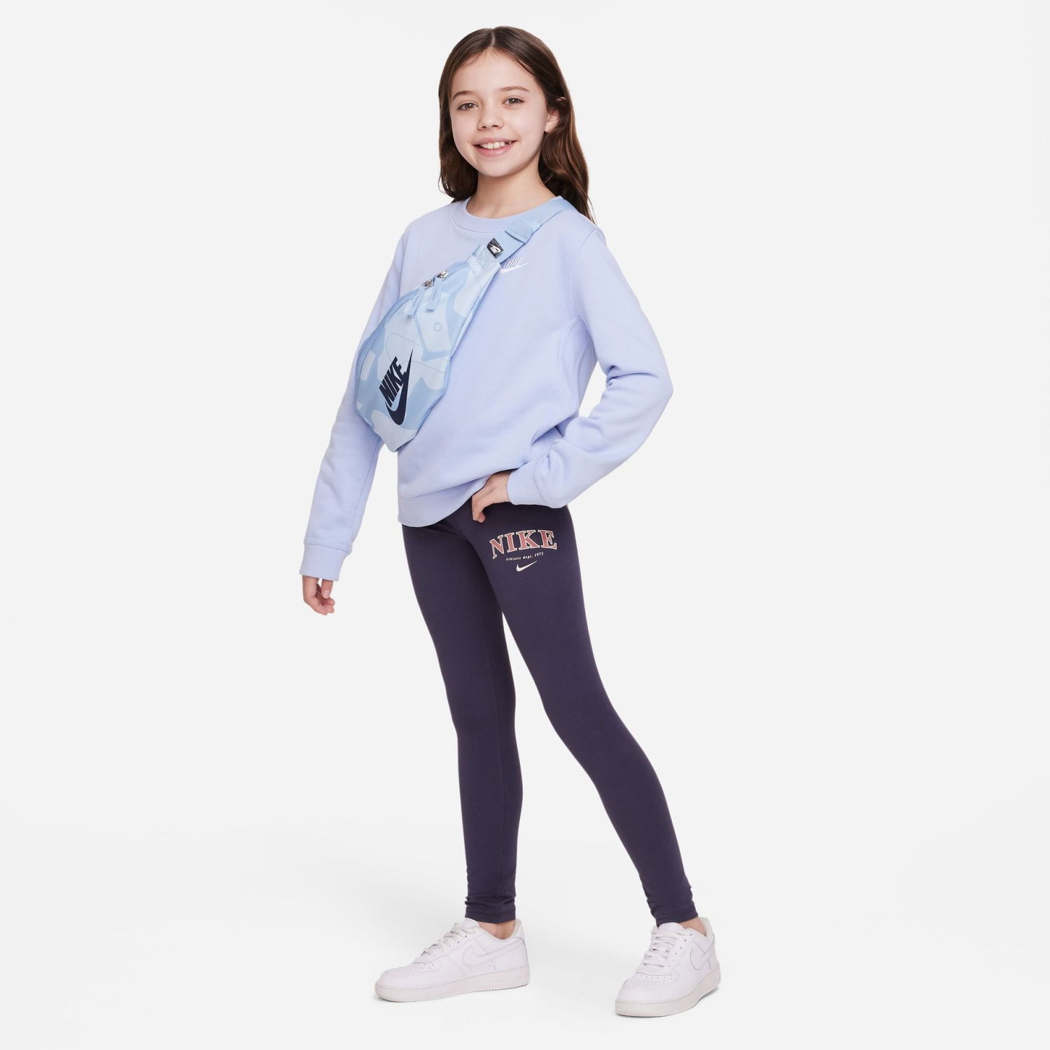 Legíny Nike Sportswear Favorites Girls' Leggings Fialová | FD0889-015, 0