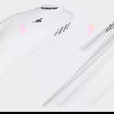 Tričko adidas Performance Train Icons 3-Stripes Training Biela | IC5496, 4