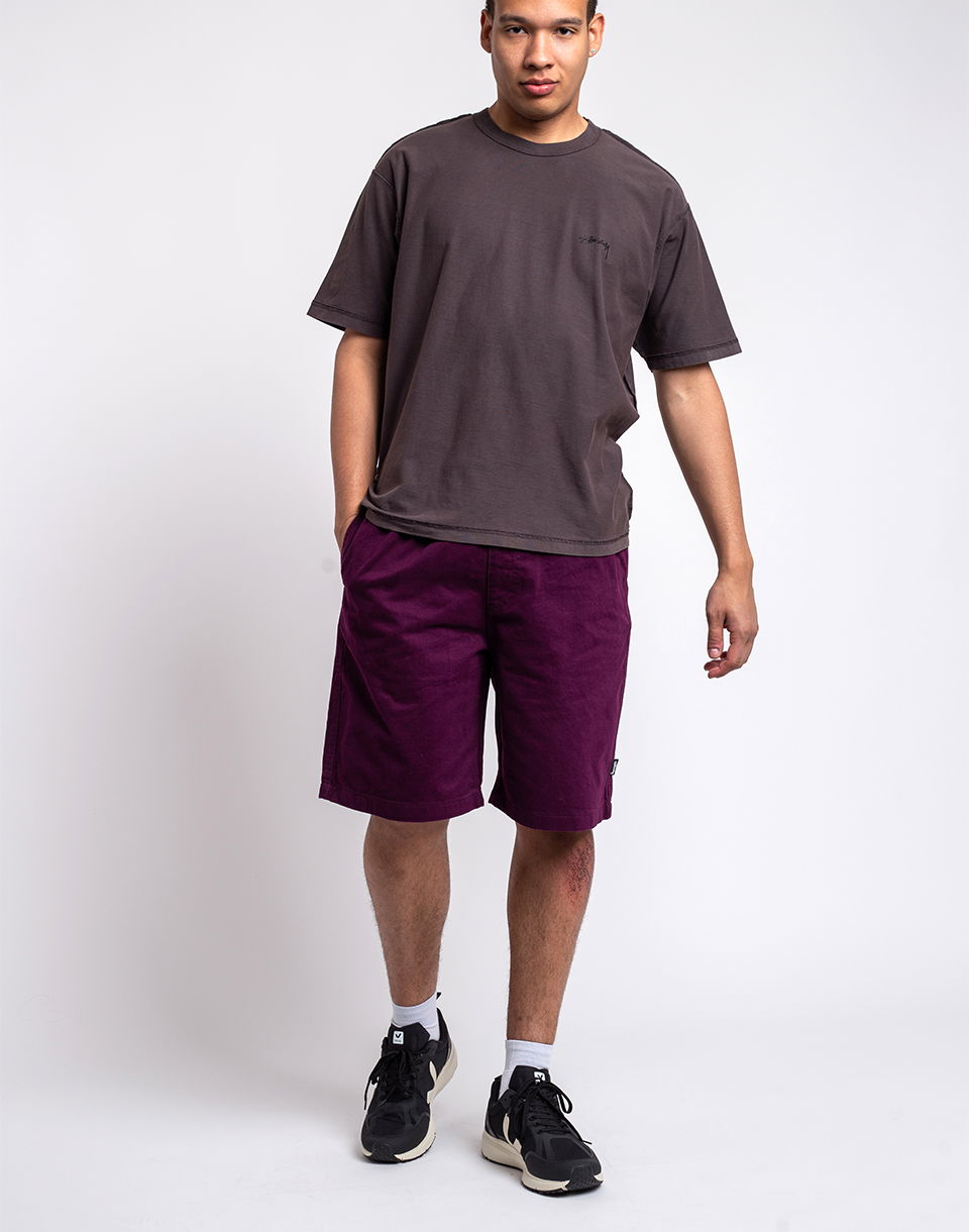 Šortky Stüssy Brushed Beach Short Fialová | 112282, 0