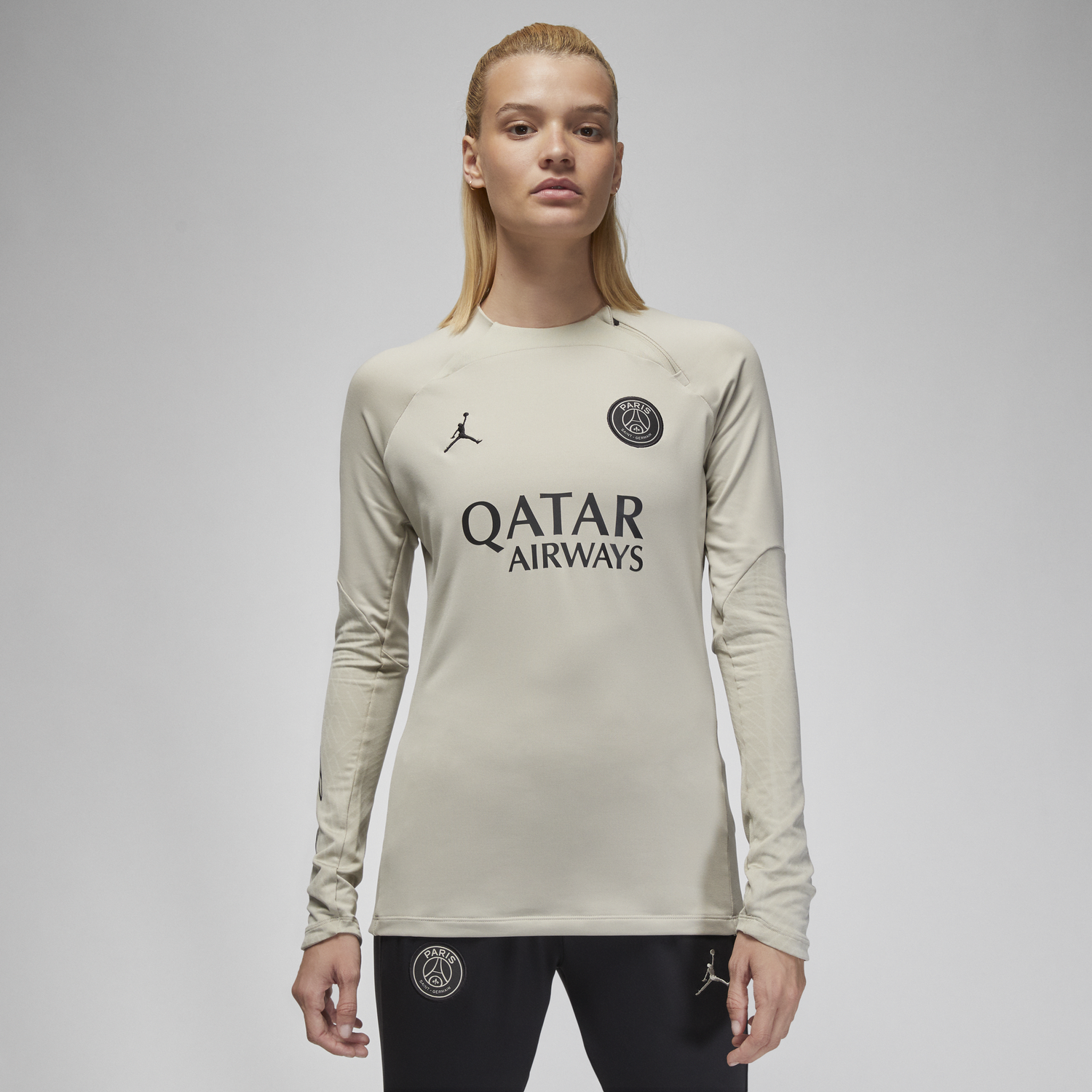 Tričko Jordan Dri-FIT Paris Saint-Germain Strike Béžová | DZ1387-231, 0