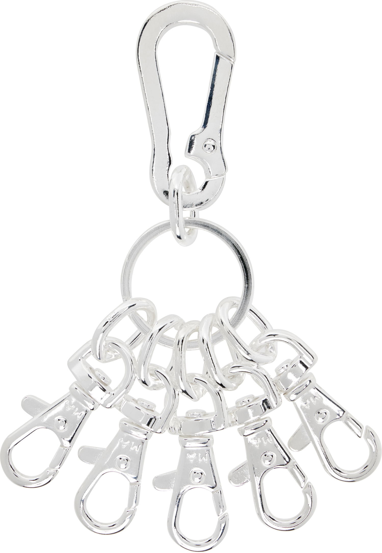 Kľúčenka MARTINE ALI Martine Ali Silver-Tone Twyla Keychain Metalická | MASS25001-HS, 1