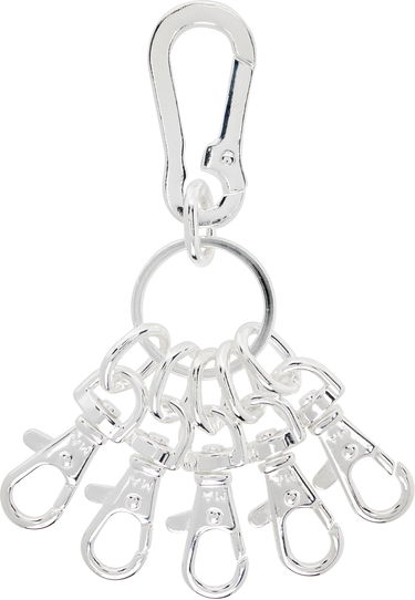 Kľúčenka MARTINE ALI Martine Ali Silver-Tone Twyla Keychain Metalická | MASS25001-HS, 1