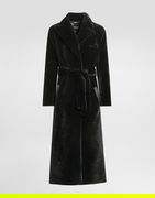 Dolce & Gabbana Double-breasted Shearling Coat
