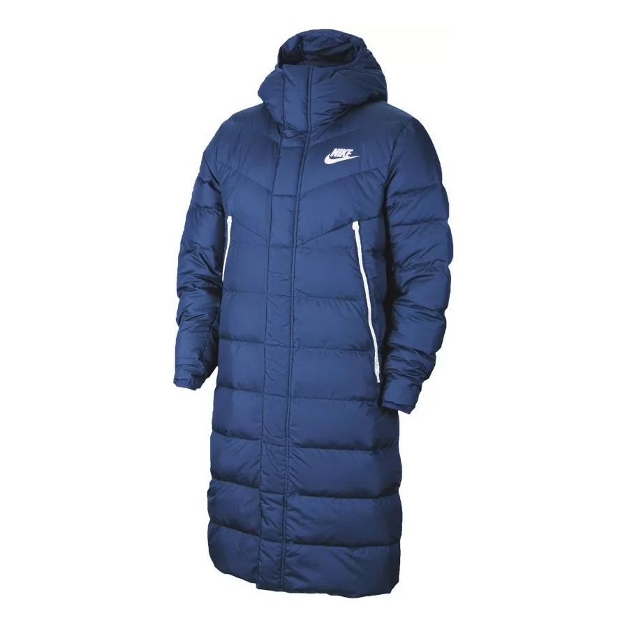 Parka Nike Long Puffer Coat Modrá | DV0756-410, 0