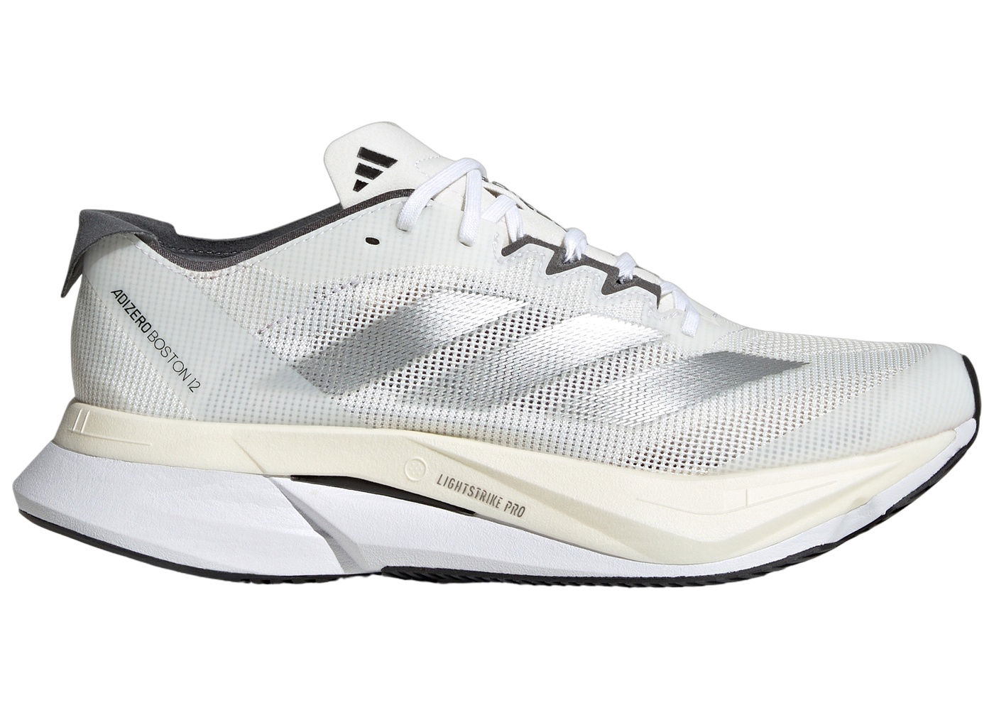 Tenisky a topánky adidas Originals adidas Adizero Boston 12 Cloud White Silver Metallic Grey (Women's) Šedá | ID6899, 0