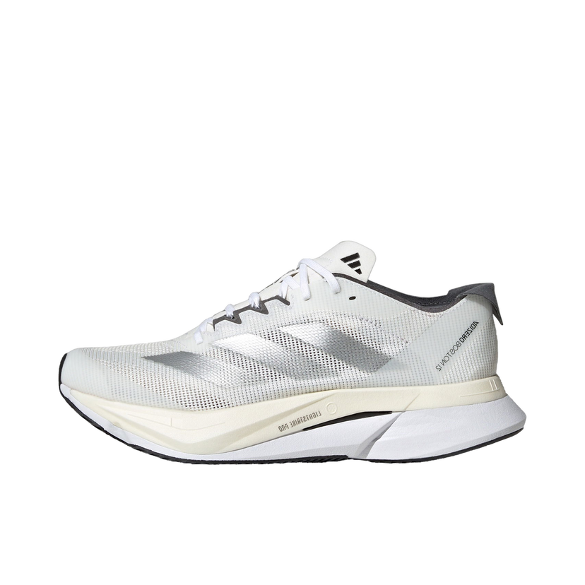 Tenisky a topánky adidas Originals adidas Adizero Boston 12 Cloud White Silver Metallic Grey (Women's) Šedá | ID6899