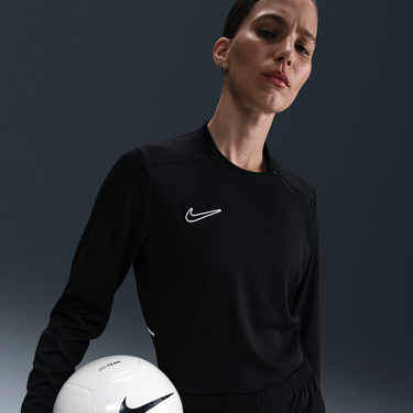 Sveter Nike Academy Dri-FIT Long Sleeve Soccer T-Shirt Čierna | HM0744-010, 1
