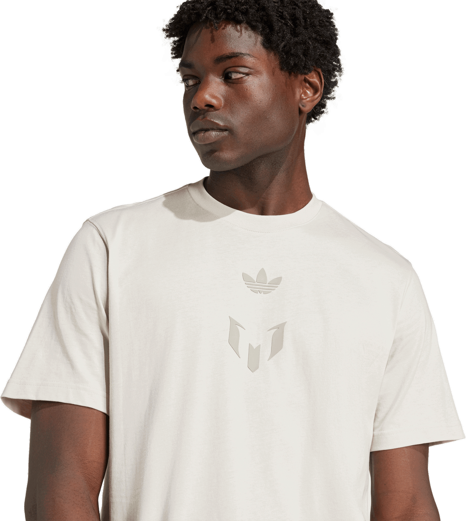 Tričko adidas Performance Messi T-Shirt Béžová | JD1929, 1