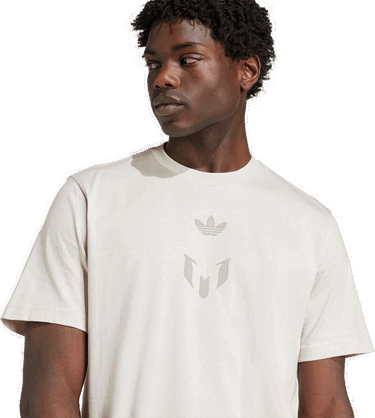 Tričko adidas Performance Messi T-Shirt Béžová | JD1929, 1
