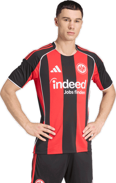 Dres adidas Performance Eintracht Frankfurt 25/26 Home Jersey Červená | JZ6359, 4