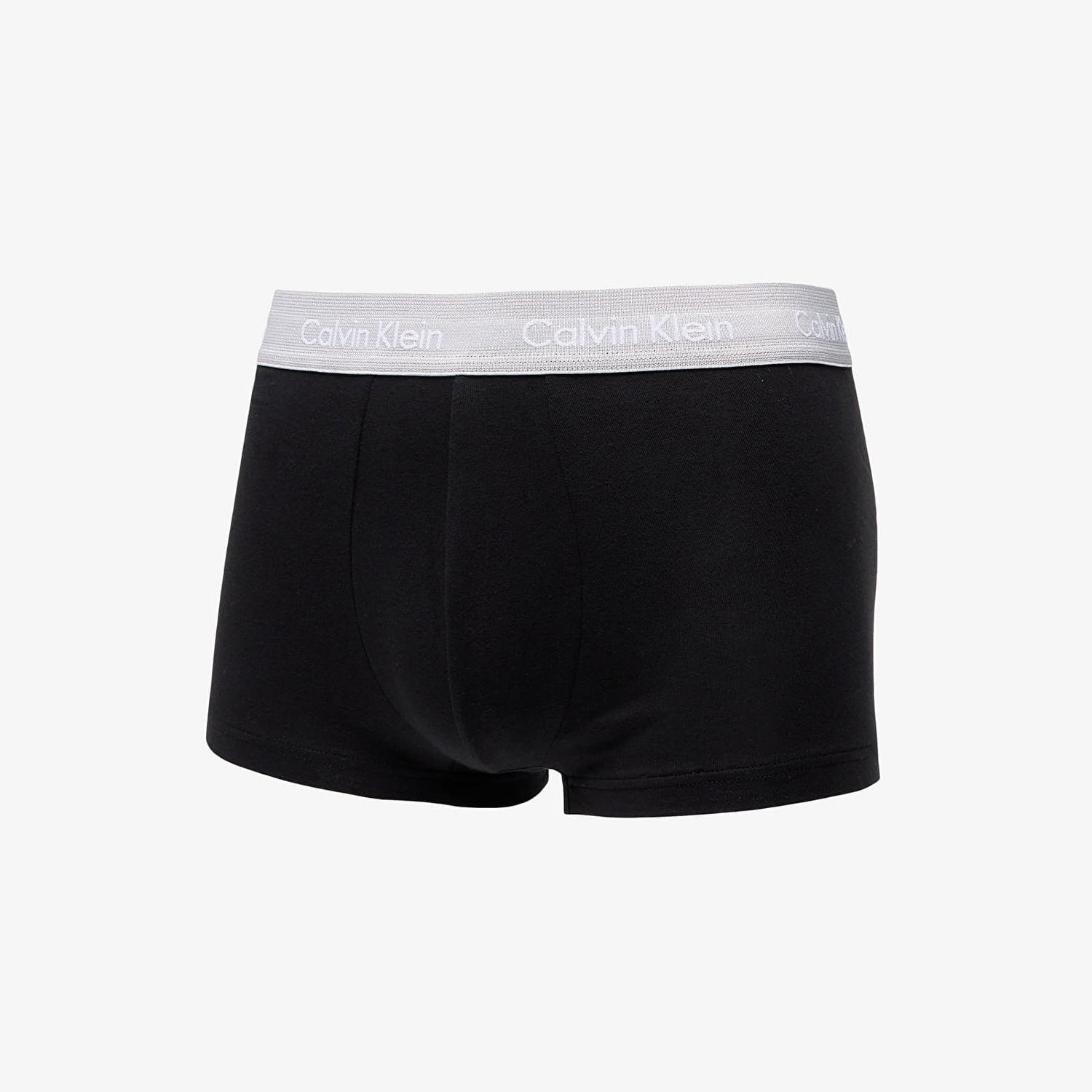 Spodná bielizeň a ponožky CALVIN KLEIN Cotton Stretch Low Rise Trunk 3-Pack Čierna | U2664G QRV, 1