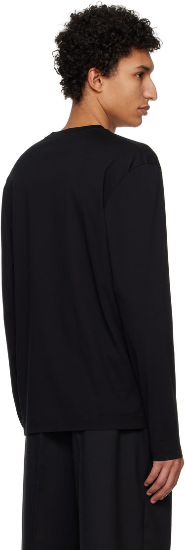 Tričko Jil Sander Jil Sander Logo Flag Long Sleeve T-Shirt Čierna | J22GC0201_J45051, 2