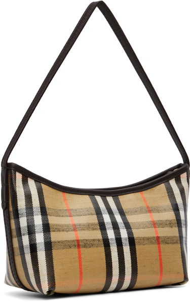 Taška cez rameno Burberry Burberry Mini Highlands Shoulder Bag Béžová | 8112278, 2