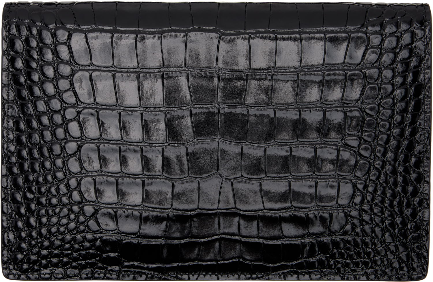 Kabelka Vivienne Westwood Crocodile Envelope Clutch Čierna | 5B010003W-L0039-, 1