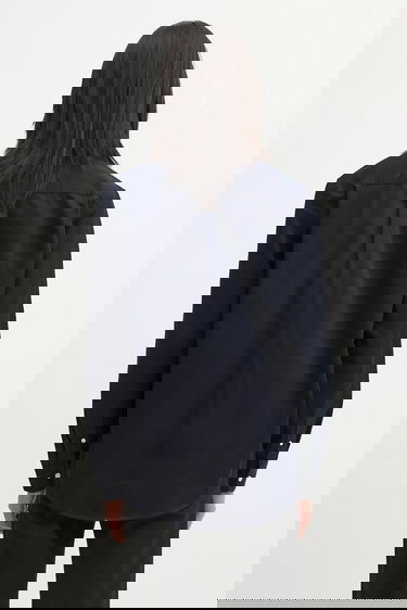 Košeľa Carhartt WIP WIP Long Sleeve Cotton Madison Shirt, Regular Fit, Classic Collar Navy | I023339.0COXX, 2