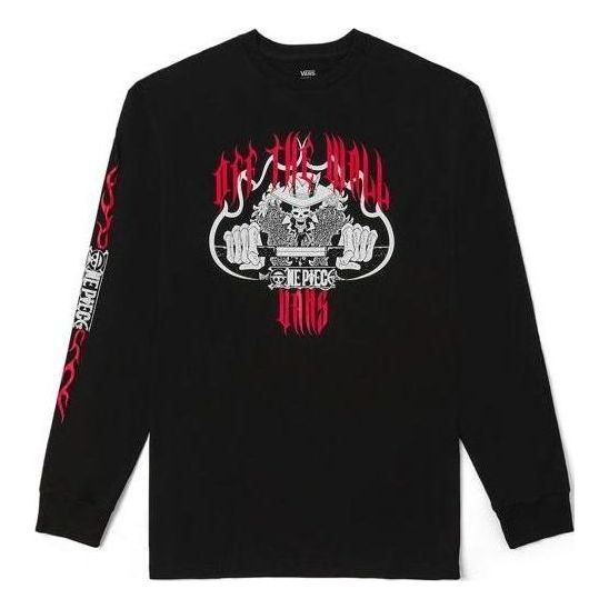 Tričko Vans Long Sleeve Graphic T-Shirt Čierna | VN00005WBLK, 0
