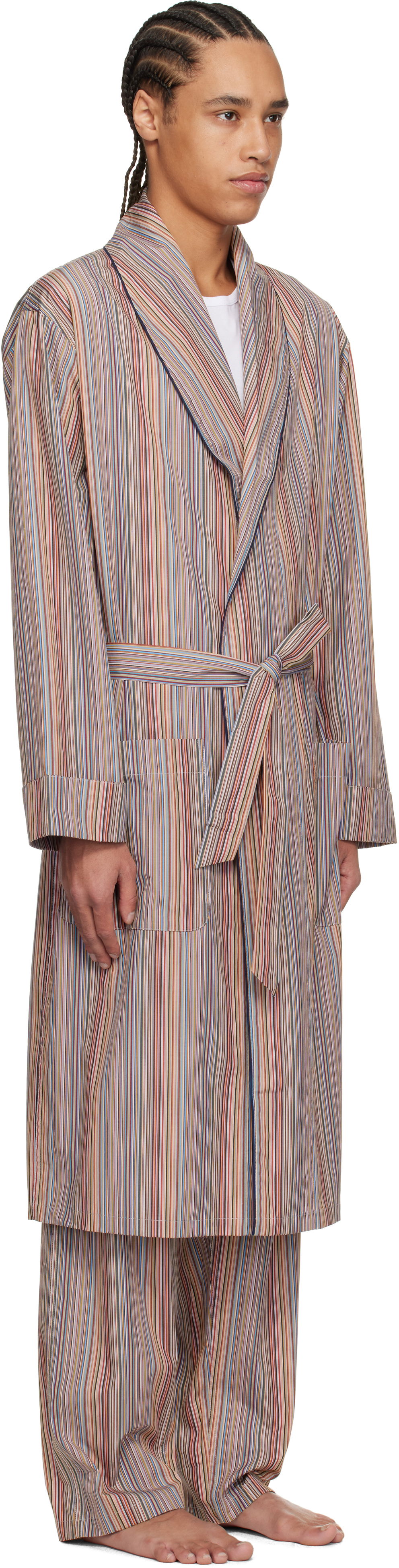 Pyžamo Paul Smith Paul Smith Striped Robe Rôznofarebný | M1A-167N-ASMULT-92, 1