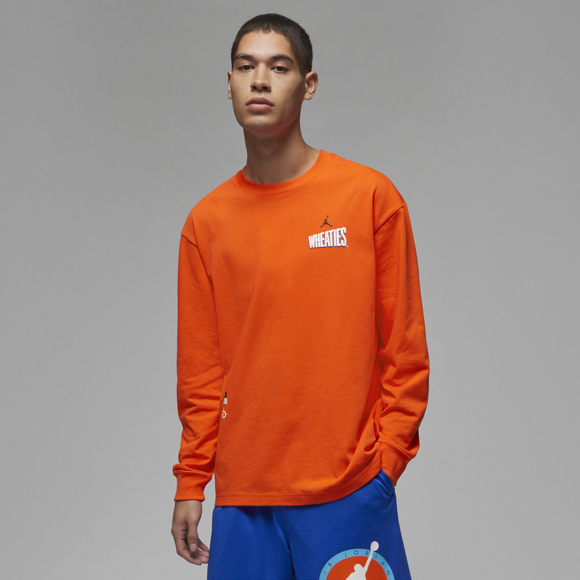 Tričko Jordan Flight MVP 85 Longsleeve T-Shirt Oranžová | DV8428-817