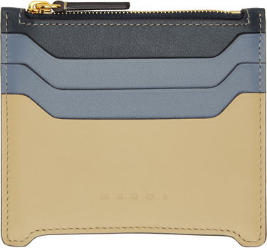 Peňaženka Marni Marni Leather Trunkaroo Card Holder Béžová | PFMO0112U2 P6948, 0