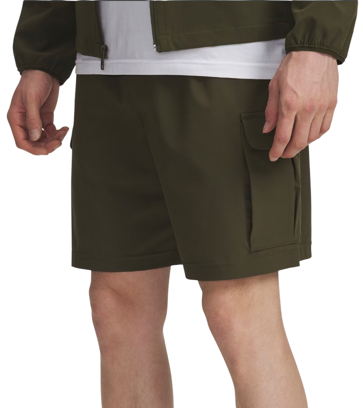 Šortky Under Armour Vibe Woven Cargo Short Zelené | 1386560-308