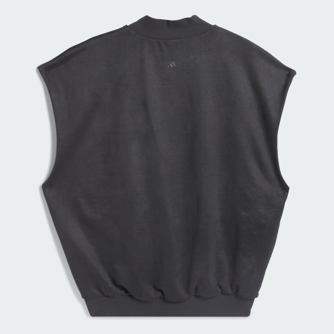 Basketball Sueded Sleeveless Sweatshirt