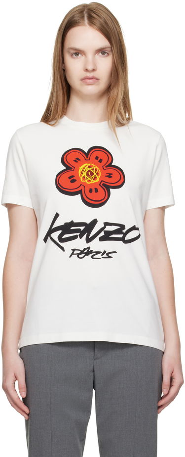 Tričko KENZO Kenzo Paris Futura 2000 Edition Loose T-Shirt Biela | FF62TS3564SG, 0