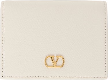 Peňaženka Valentino Valentino Garavani VLogo Signature Grainy Calfskin Wallet Béžová | 6W2P0AJ3SNP, 0