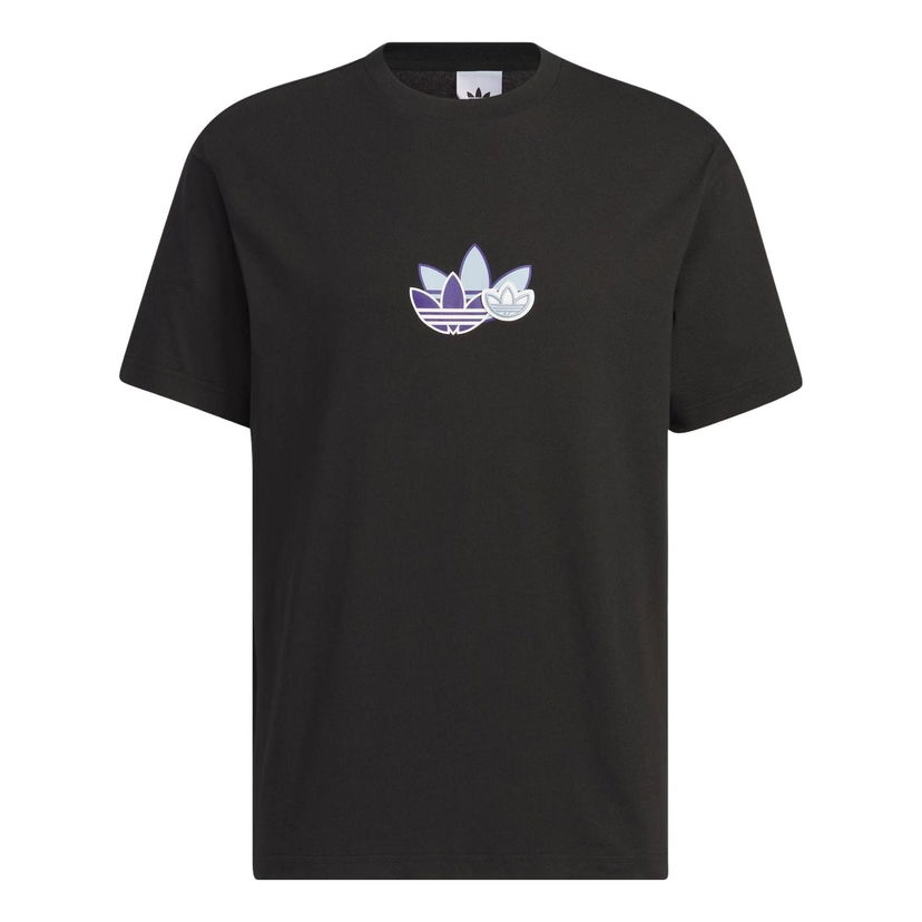Tričko adidas Originals Originals Trefoil Graphic T-Shirt Čierna | IN1042