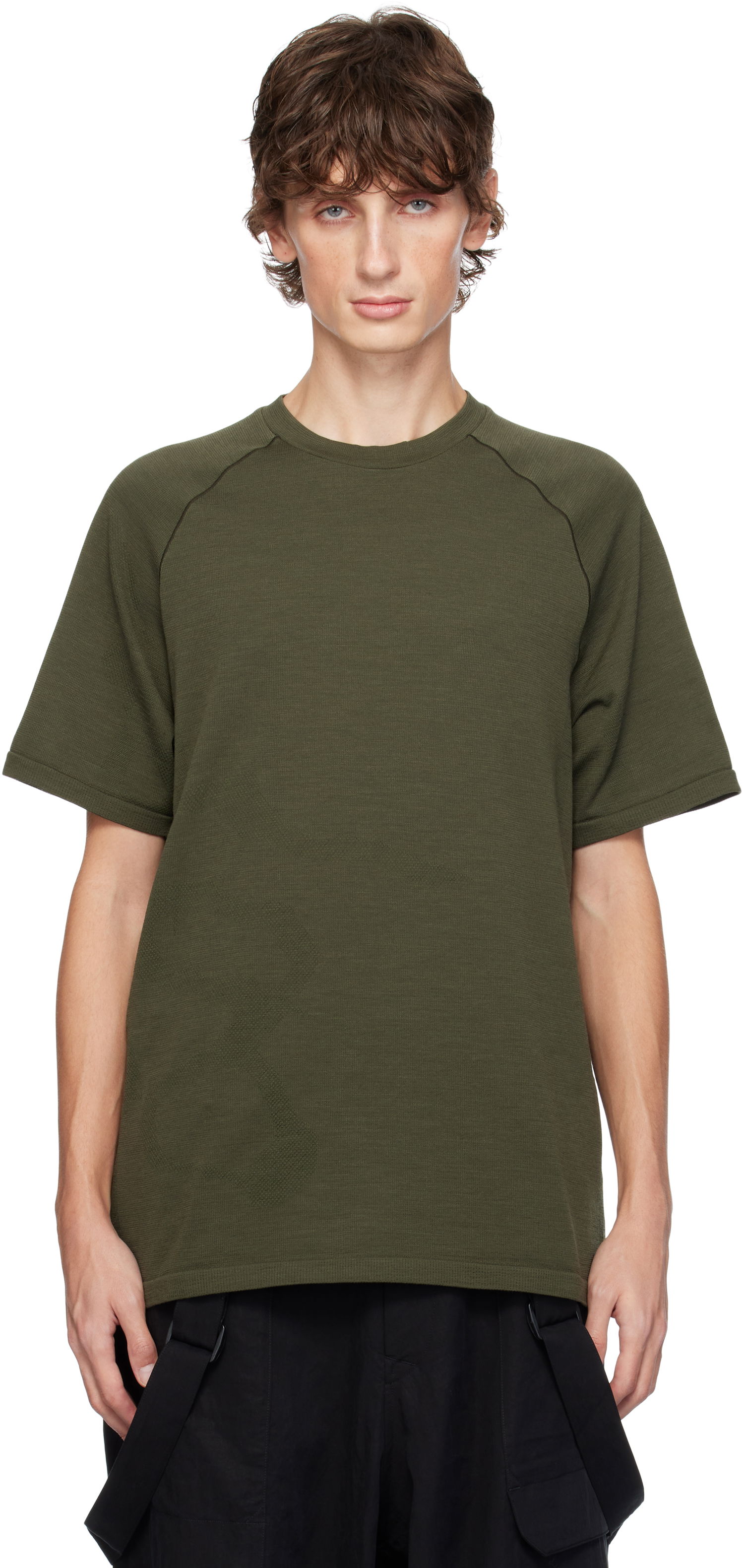 Tričko Y-3 Run T-shirt Zelené | IW9994, 0