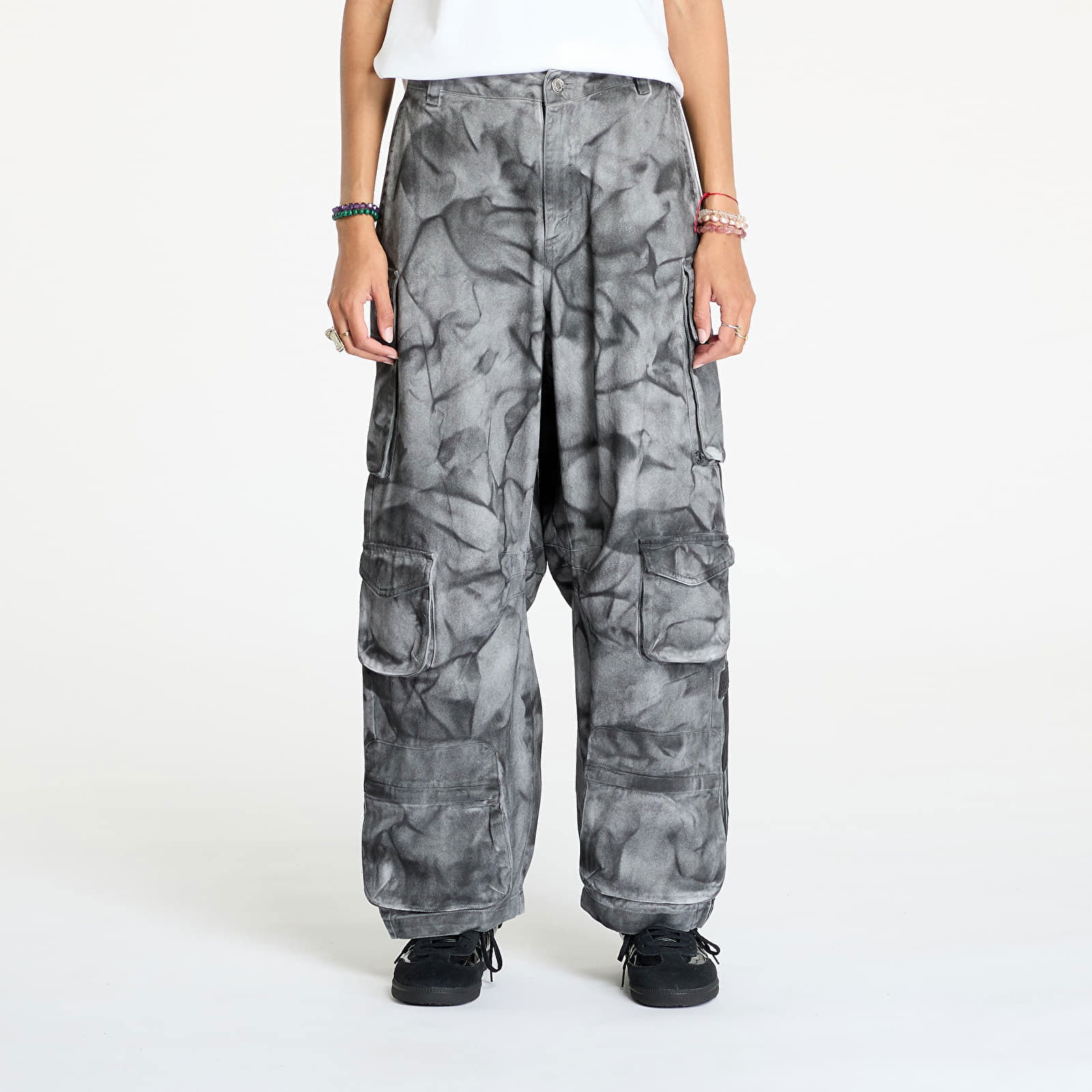 Pants adidas XXL Cargo Pant Carbon/ Multi Solid Grey 34