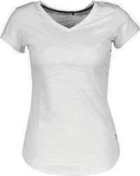 RANGUN Running V-Neck Patterned T-Shirt