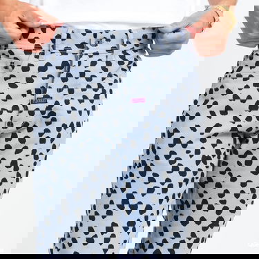 Džínsy Pleasures Dalmatian Jeans Modrá | P21SU012, 3
