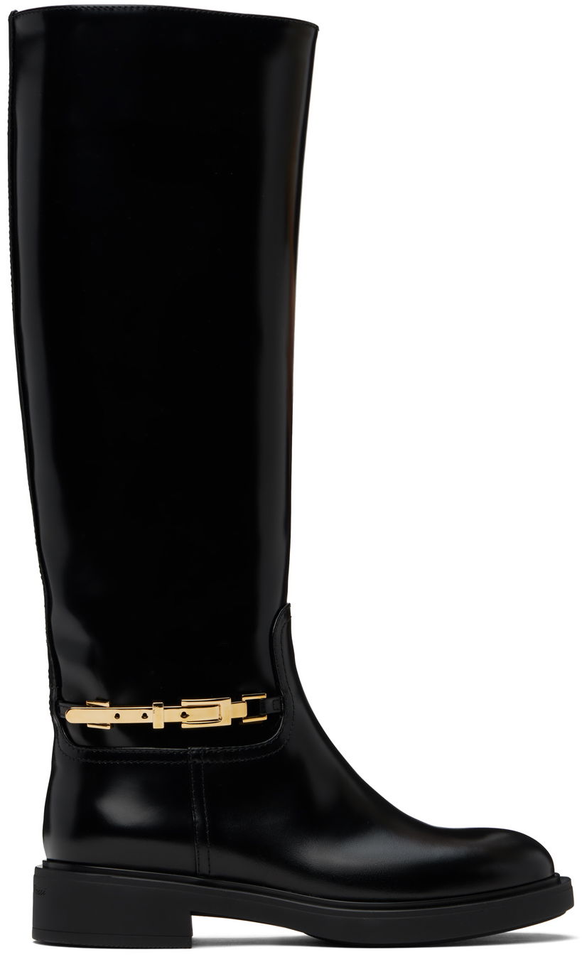 Tenisky a topánky Gianvito Rossi Martine Knee-High Boots Čierna | G80188-20GOM-DVD, 0