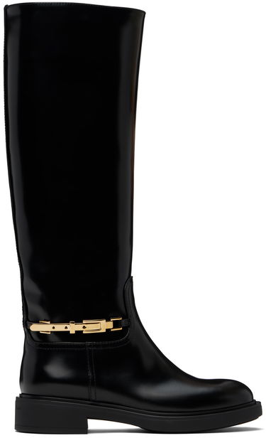 Tenisky a topánky Gianvito Rossi Martine Knee-High Boots Čierna | G80188-20GOM-DVD, 0