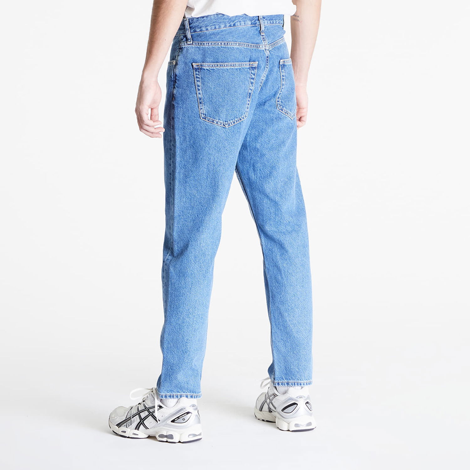 Nohavice a džínsy CALVIN KLEIN Jeans Dad Jeans Modrá | J30J324841 1A4, 1