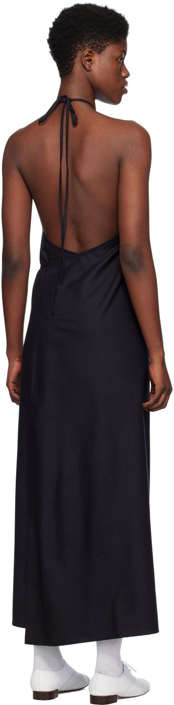 Šaty Baserange Halterneck Maxi Dress Čierna | DRLI-WS-000, 2