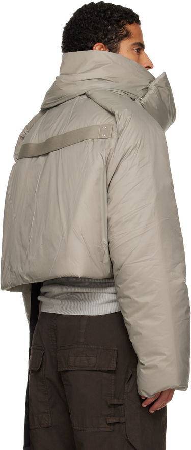 Prešívaná bunda Rick Owens Rick Owens DRKSHDW Concordians Convertible Cropped High-Neck Puffer Jacket Béžová | DU02E7777 NP, 2