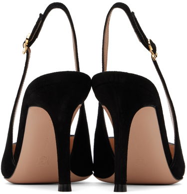 Tenisky a topánky Gianvito Rossi Suede Slingback Pumps Čierna | G95433-85RIC-CAM, 1