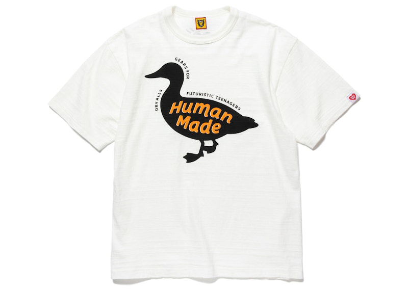 Tričko Human Made Duck Graphic T-Shirt Biela | HM25TE002